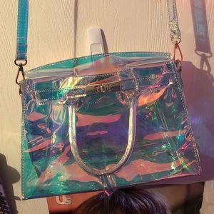 Holographic purse.